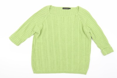 Just Elegance Damen Pullover Pulli grün Größe L