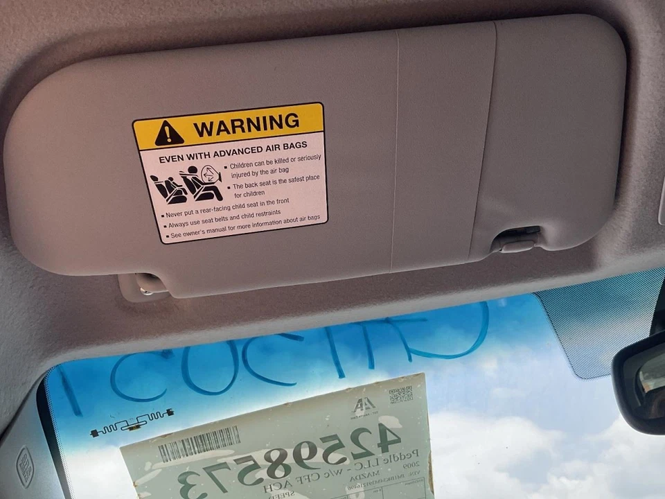 Espejo retrovisor con sensor de lluvia limpiaparabrisas automático para 04-09 MAZDA 3 4948375 Foto 4 de 4