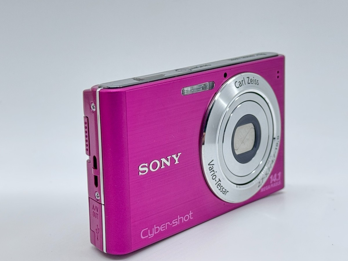 SONY Cyber-shot DSC-W320 Pink Compact Digital Camera USED TESTED