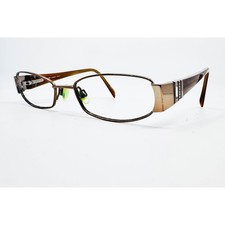 Esprit Eyeglasses Women Brown ET9353 Oval Full Rim Frame 49-17-135 36687
