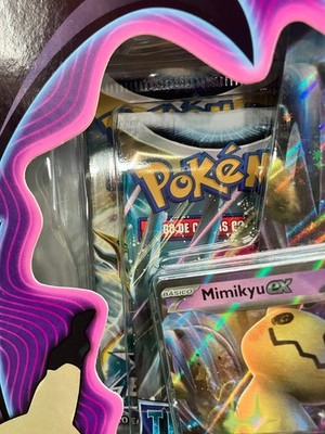 pokémon trading card games: mimikyu ex box – BurtonBreaks Sports Cards & Games Pokémon Card Game Starter Set