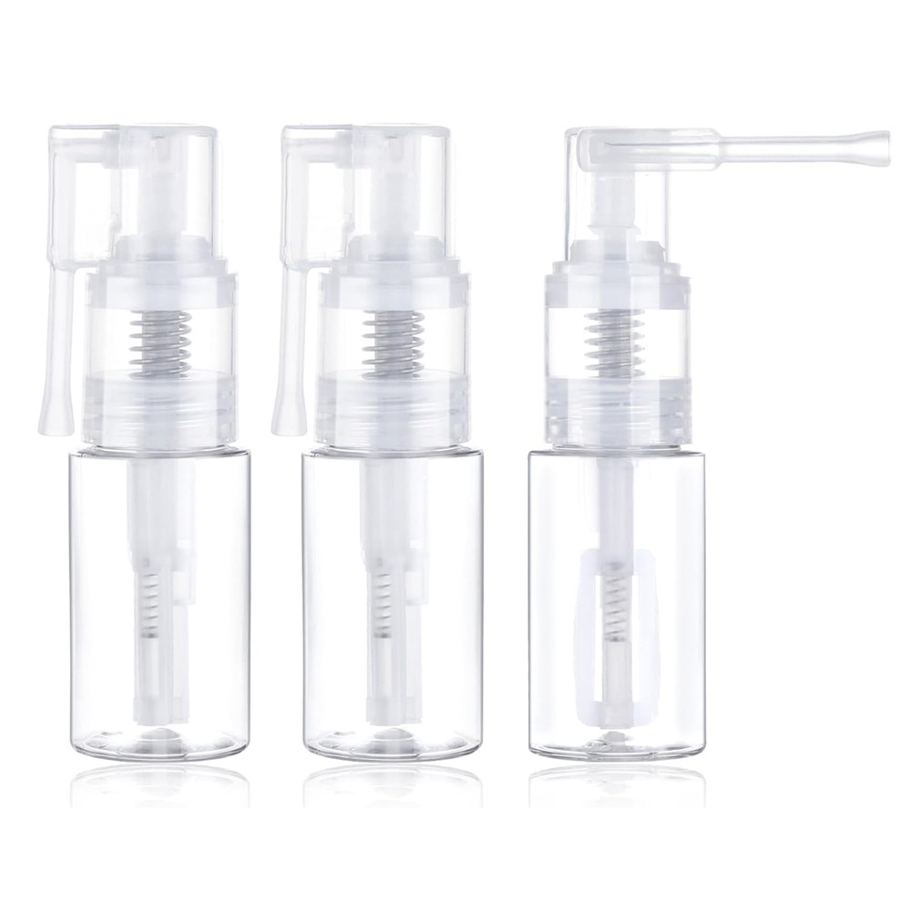 4X(3Pcs Glitter Duster Sprayer| 35ml Transparent Glitter Duster Sprayer4703