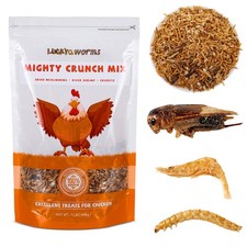 1lbs High Protein Aquatic Turtle Food Mix Dried Mealworms River Shrimp Crickets