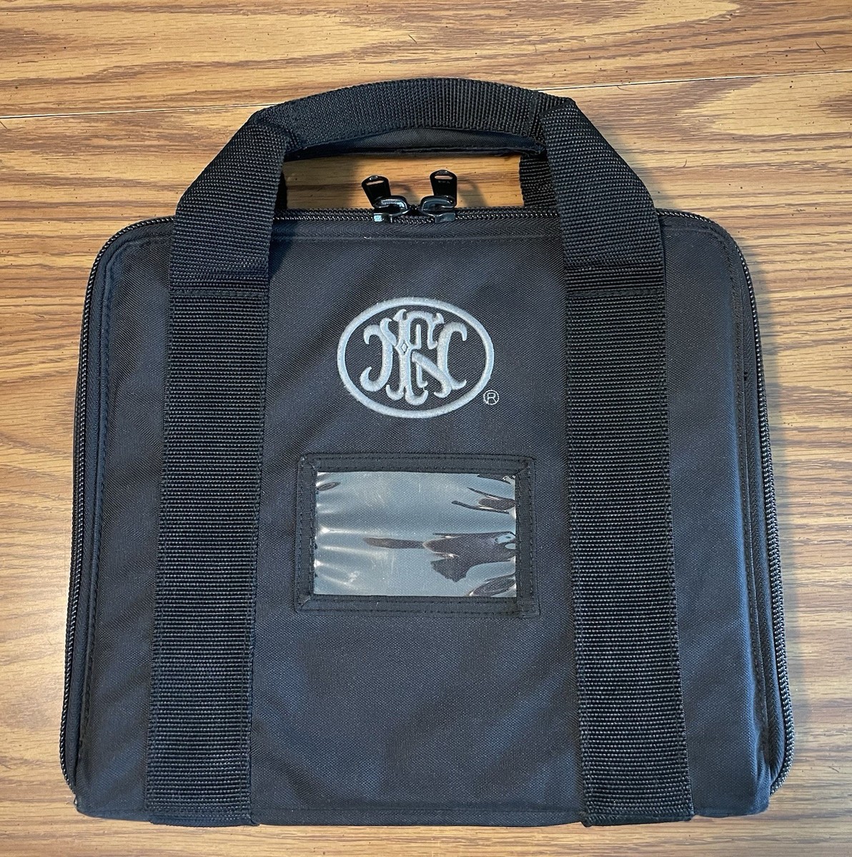 FNX tactical Pistol Carrying Case pockets Padded w/new gun Lock