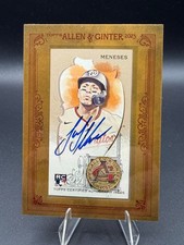 2023 Topps Allen & Ginter - Framed Mini Autographs Joey Meneses #MA-JM (AU, RC)