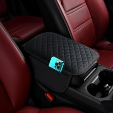 Upgraded Car Middle Center Console Cover With 2 Storage Universal Microfiber...