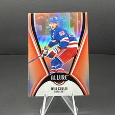 205-26 Upper Deck Allure Hockey Will Cuylle #31 Red Rainbow NY Rangers