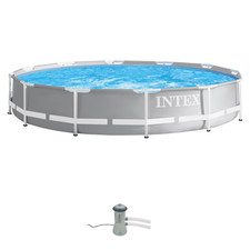 INTEX Aufstellpool Rund Prism Frame, 366x99 cm. 26716GN