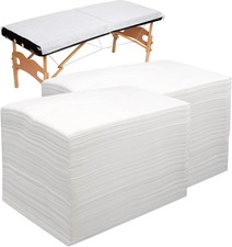 Massage Table Sheets, 200pcs Disposable Bed Sheets Soft Non woven Fabric Spa Bed