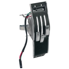 Heater Control Panel Assembly Black Mustang Without Air Conditioning 1968 Heater Control Panel Assembly Black Mustang Without Air Conditioning 1968