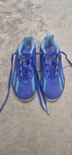 boys size 12k junior messi adidas blue football boots