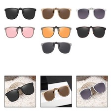 Clip on Sunglasses with Polarized Lens for Men in Outdoor Activities