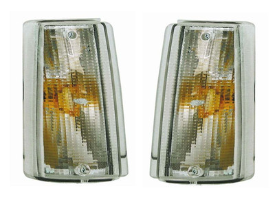 Frontblinker Set für Iveco Daily 2 1989-1999 Blinker weiß Silber vorne
