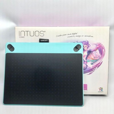 Wacom Intuos Comic Pen & Touch Tablet CTH-690/B1 Mint Blue M Size