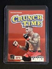🔥Dustin Poirier #15 2022 Donruss UFC Crunch Time