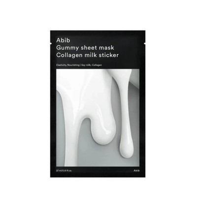 ABIB   Gum Sheet Mask Collagen-Milchaufkleber   1 Stück