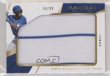 2018 Panini Immaculate Immaculate Jumbo Relics 34/99 Amed Rosario #IJ-AR fm0