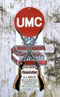 VINTAGE UMC 22 CARTRIDGES REMINGTON PETROLEUM PORCELAIN GAS PUMP STATION SIGN