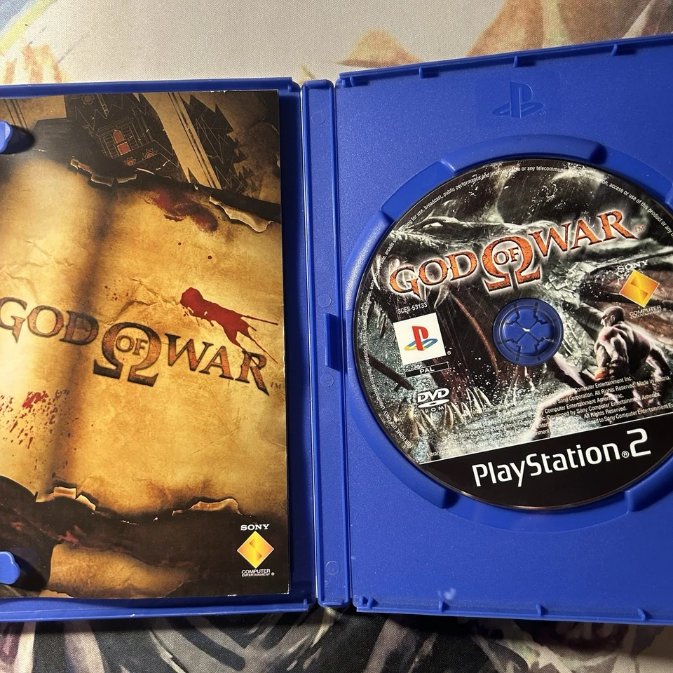 Gioco GOD OF WAR Playstation 2 PS2 PAL FR Multilingua COMPLETO - Immagine 2 di 4