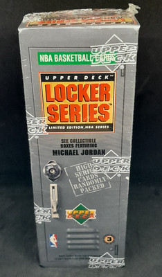 1991-92 Upper Deck Michael Jordan Locker Series Box #3 OVP NEU Basketball Cards