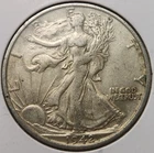 1942 S Walking Liberty Half Dollar AU Condition, 90% Silver Nice Coin! WL-4228s