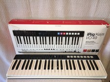 IK Multimedia iRig Keys I/O 49 MIDI Key Controller with Audio Interface iPhone
