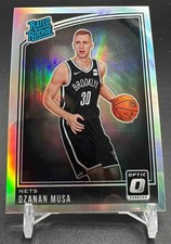 2018-19 Panini Donruss Optic Dzanan Musa #187 Holo RC Nets