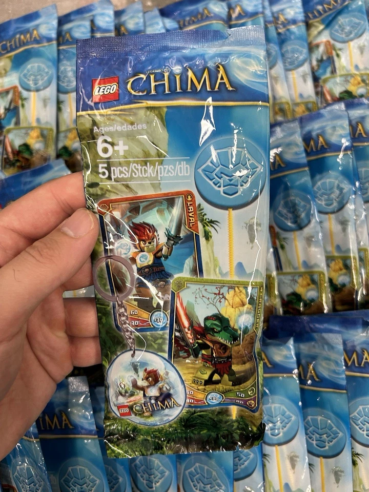 Lot of 46 Lego Legends Of Chima (6031640): Promotional Pack Cards Keychain - Image 2 of 4