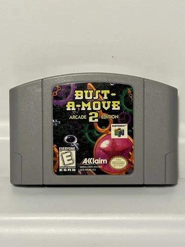 Bust-A-Move 2: Arcade Edition (Nintendo N64) Cleaned, Tested & Authentic