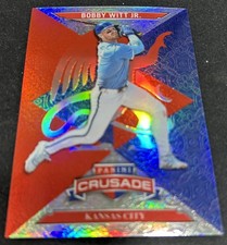 2025 Panini Crusade Bobby Witt Jr Refractor /25