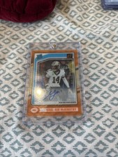 2024 Panini Clearly Donruss  Rookie Kool Aid McKinstry Orange Autographs /249