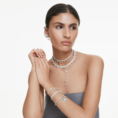 Ariana Grande x Swarovski Pearl Choker Rhodium sale/freeship | eBay