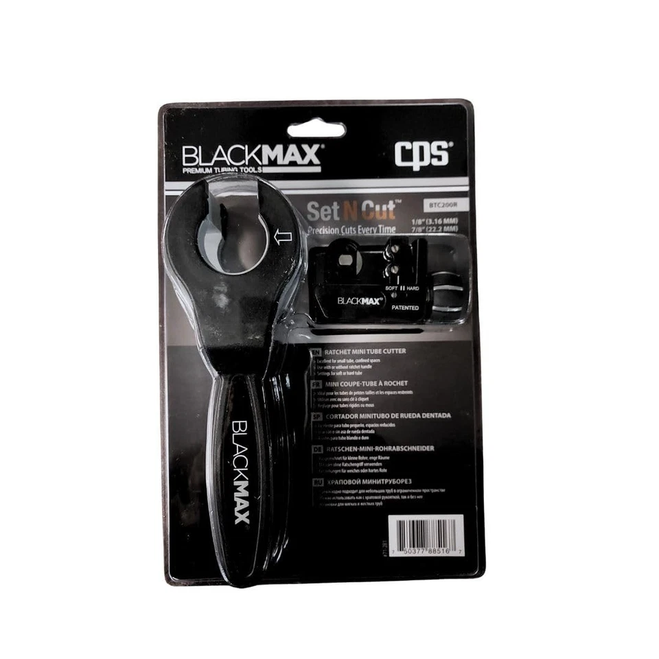 BlackMax BTC200R Ratcheting Tube Cutter, 1/8" to 7/8" - Image 2 of 4
