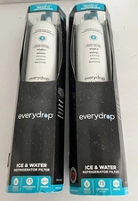 2 PACK Everydrop 3 Ice and Water Refrigerator Filters BRAND NEW! 