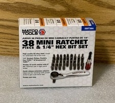 Matco SBIT38A Micro  38 Mini Ratchet Quick Re...