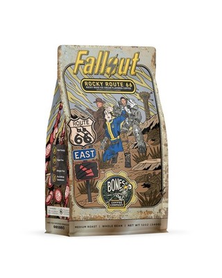 Fallout Rocky Route 66, Rocky Road Flavored Coffee, Medium Roast Low Acid Ara...