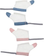 Healifty 2 Pairs Baby Thumb Sucking Stop Finger Guard 11.5x6.5x0.5cm 