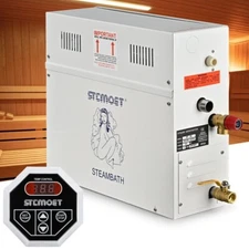 9KW Steam Generator Controller Bath Fast Pre-heat Home SPA Sauna Shower ST-135M
