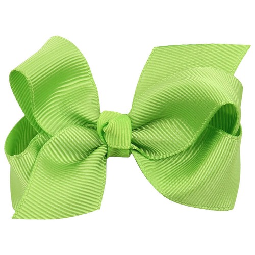 Grosgrain Ribbon Bows Hair Clip Kids Girls Hair Bows Solid Color Metal Barrettes - Picture 14 of 35