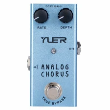 YUER Analog Chorus Electric Guitar Effects Pedal True Bypass RF-07 ✅New