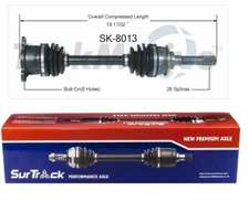 For Suzuki Sidekick GMC Tracker Front Driver Left CV Axle Shaft SurTrack SK-8013