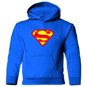 SUPERMAN blue Adult Kids unisex TV 