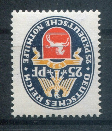 Dr-Weimar 428 Impeccable MNH Unstamped Braunschweig Horse Coat of Arms (78890