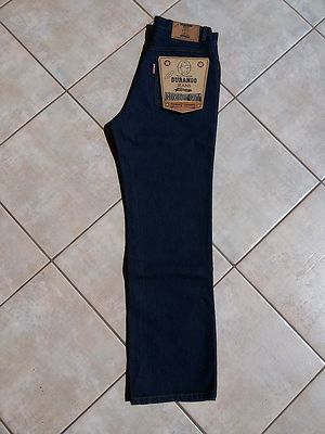 DURANGO JEANS COWBOY CUT BROKEN TWILL DENIM BLAU NEU OVP