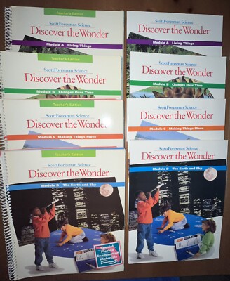 ScottForesman Science-Discover The Wonder-Grade 2-Teacher & Student Books-Unused