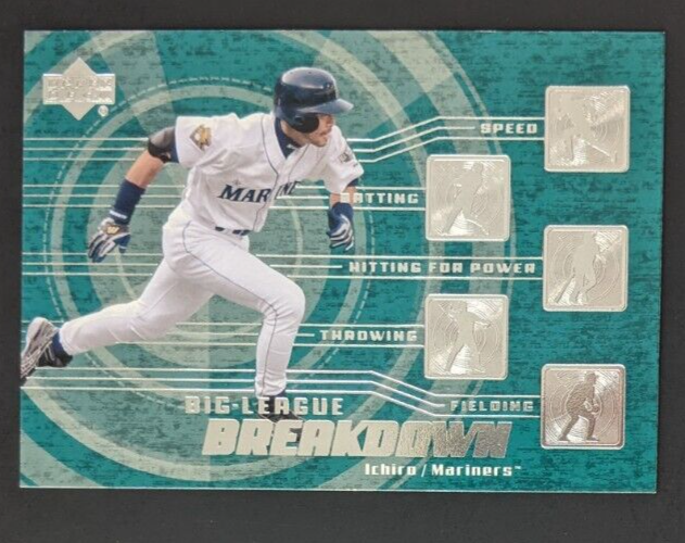 Ichiro Suzuki 2003 Upper Deck Big League Breakdown BL14 Baseball