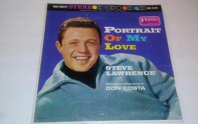 Steve Lawrence Portrait Of My Love LP NM Vinyl Tue Nicht Take Your Von Me Nice