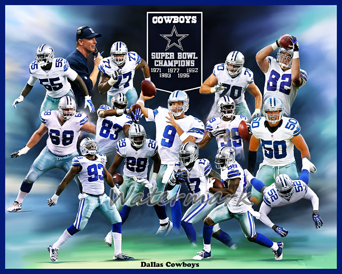 LOS DALLAS COWBOYS DE 1993 A 1995. – www.