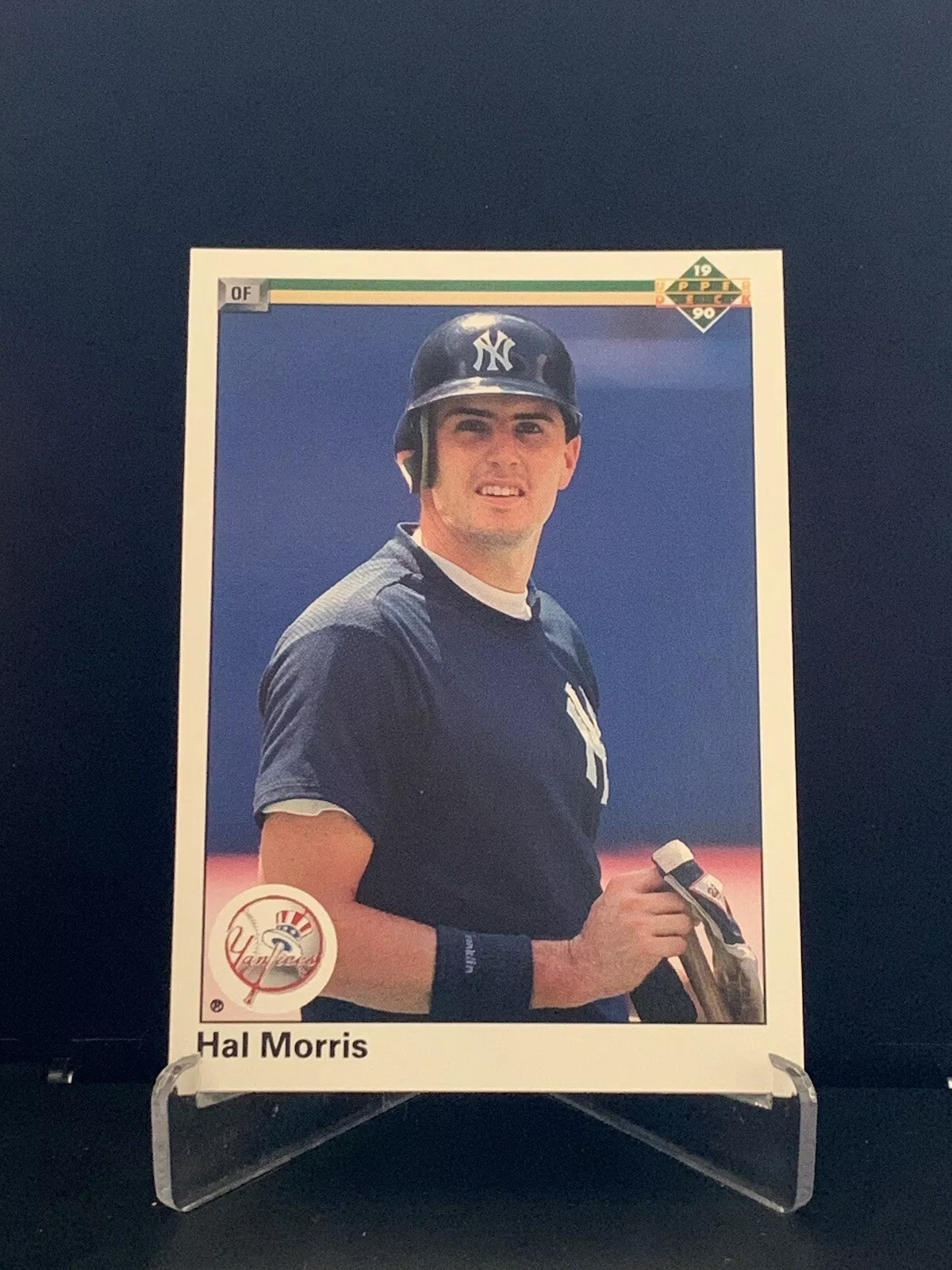 Hal Morris trading card