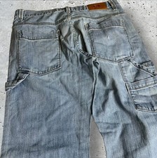 Y2K Baggy Carpenter Denim Jeans Size 34x32